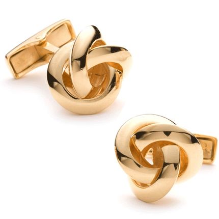 Vermeil Knot Cufflinks