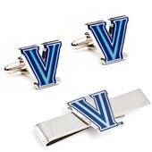 Villanova University Wildcats Cufflinks And Tie Bar Gift Set