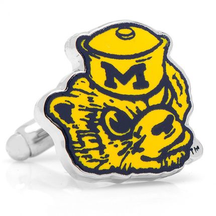 Vintage Michigan Wolverines Cufflinks