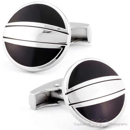 Vintage Onyx Eye Cufflinks