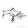 Vintage Open Cockpit Plane Cufflinks