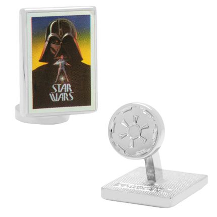 Vintage Star Wars Darth Vader Movie Poster Cufflinks