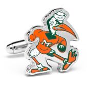 Vintage University of Miami Hurricanes Cufflinks