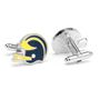 Vintage University of Michigan Wolverines Helmet Cufflinks