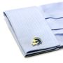 Vintage University of Michigan Wolverines Helmet Cufflinks