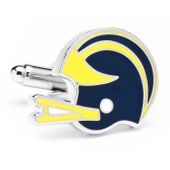 Vintage University of Michigan Wolverines Helmet Cufflinks