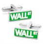 Wall Street Cufflinks and Money Clip Gift Set