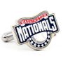 Washington Nationals Cufflinks And Money Clip Gift Set