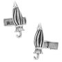 When It Rains It Pours Umbrella Cufflinks