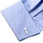 White Golf Tee Cufflinks