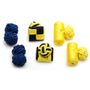 Wolverines Go Blue Silk Knot Combo Cufflinks