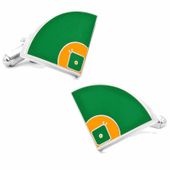 World Series Diamond Cufflinks