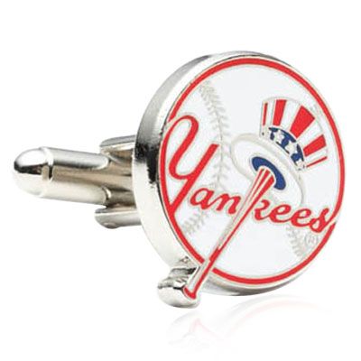 Yankees Baseball Cufflinks