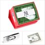 Yankees Pinstripe Cufflink And Money Clip Gift Set