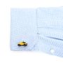 Yellow Off-Road Vehicle Cufflinks