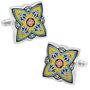 Yellow Spanish Bloom Cufflinks