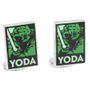 Yoda Pop Art Poster Cufflinks