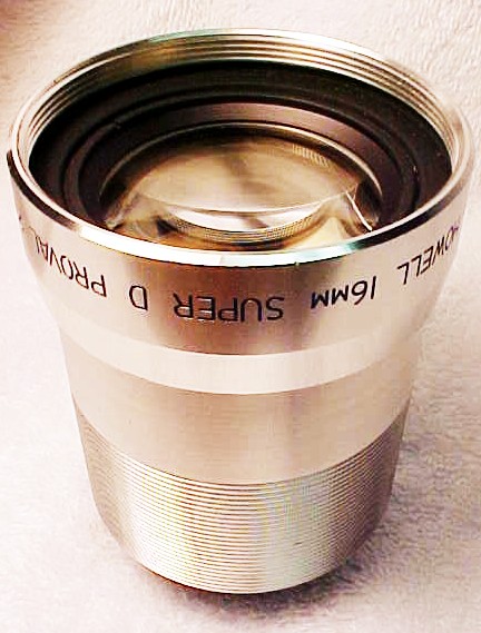 16mm projector lens