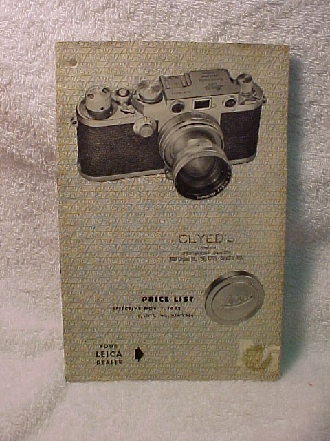 Leica III F 1952 échelle rouge, objectif Canon 2/35 mm