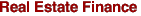 Real Estate Finance