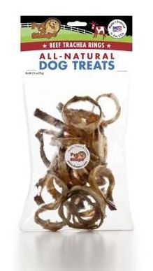 BEEF TRACHEA RINGS 2.5 OZ BAG