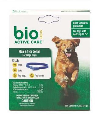 Bio Spot Flea and Tick Collar with IGR for Dogs, 5 Month Supply at ...