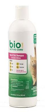 BioSpot Active Care F&T Shampoo Cats and Kittens 12 oz