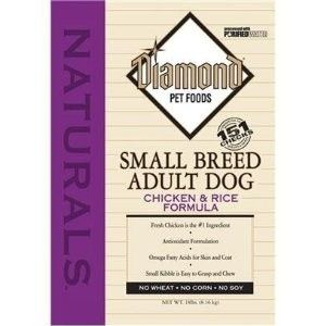 Diamond Naturals Dog - Dry Food Dog Sm Breed Ckn And Rice, 18 Lb Each