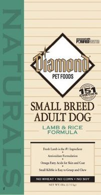 Diamond Naturals Dog - Dry Food Dog Sm Breed Lamb And Rice, 6 Pack Of 6 Lb Case