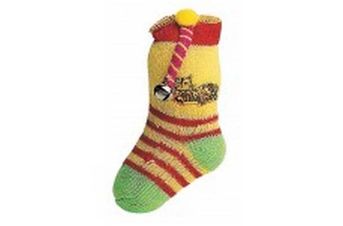 Ethical Products Spot Neon Sock With Catnip & Bell 5in