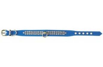 Pet Supply Imports Arizon Vinyl Pet Collar Red 3 4x14in