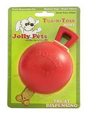 Jolly Pets 3 Inch Tug-N-Toss Mini