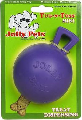 Jolly Pets 3 Inch Tug-N-Toss Mini