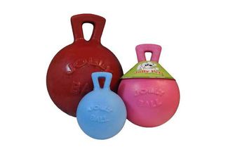 Jolly Pets Tug-n-Toss - Heavy Duty Chew Ball w/ Handle