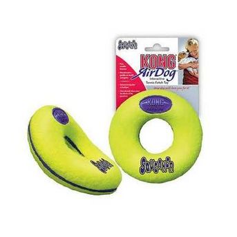 Kong Air Squeaker Donut Dog Toy - Medium