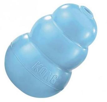 KONG Puppy KONG Toy, Large, Assorted Pink/Blue