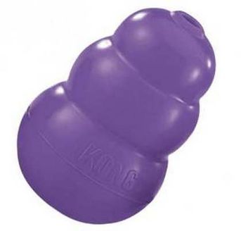 KONG Senior KONG Dog Toy, Purple