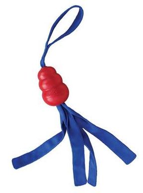 KONG Tails Dog Toy, Extra Large, Red/Blue