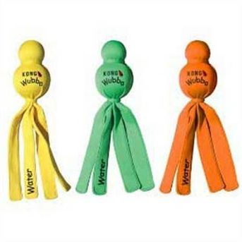 KONG Wet Wubba Dog Toy, Colors Vary