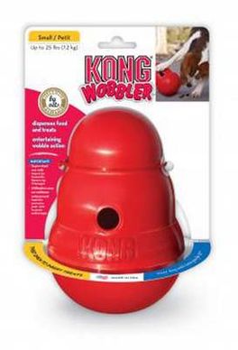 Kong Wobbler Dispensing Toy And Feeder Small Red