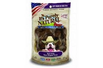 Loving Pet Beef Jerky Bone-Shaped Treats 4oz