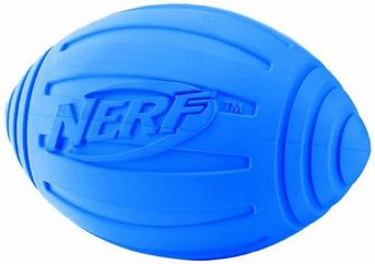 Nerf Dog Ridged Squeaker Football