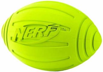 Nerf Dog Ridged Squeaker Football