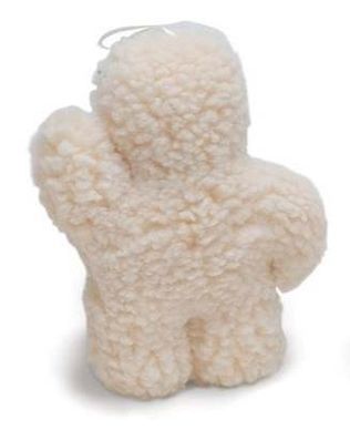 Petsafe Sheepskin Ted Dog Toy, Medium