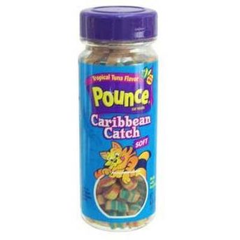 Pounce Caribbean Catch Soft Cat Treats in Tropical Tuna Flavor