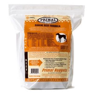Primal Pet Foods Inc. Canine Beef Formula - Chub, 6 Pack Of 5 Lb Case