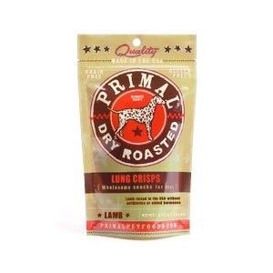 Primal Pet Foods Inc. Treats Lamb Lung Crisps, 1.5Oz Each
