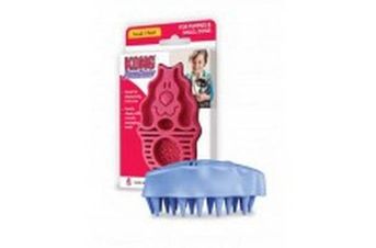 Zoom Groom Firm Rubber Puppy/Small Dog Brush