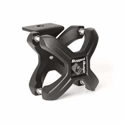 1103001  Black X-Clamp, Single, 2.25-3 Inches by Rugged Ridge