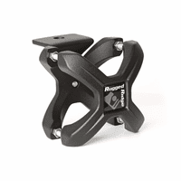 1103001  Black X-Clamp, Single, 2.25-3 Inches by Rugged Ridge